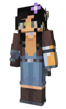 Minecraft скін по ніку LadyLinzy
