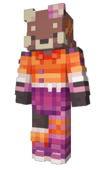 Minecraft skin Piajama