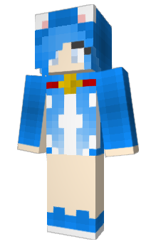 Minecraft скин по нику Doraemon_