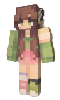 Minecraft skin BrunaJogos