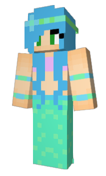 Minecraft skin little_ashley