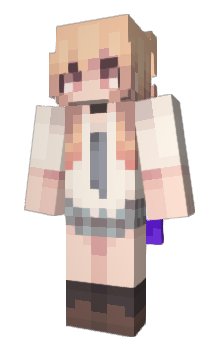 Minecraft скін по ніку Cute_Black