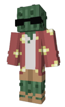 Minecraft skin Piantabianconero