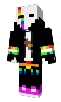 Minecraft скин по нику RainbowDood