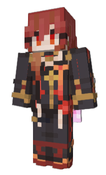 Minecraft skin Blazefiree