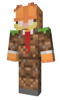 Minecraft skin Garfield9