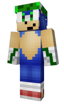 Minecraft скин по нику sonichood