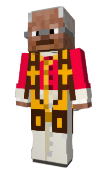 Minecraft скин по нику PopeLeoXIII