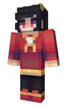 Minecraft skin Ralsei_Goat