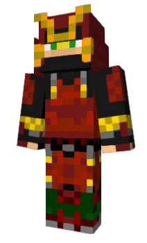 Minecraft skin Lutobor