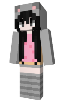 Minecraft skin kaxshw