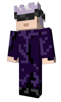 Minecraft skin HollowPurpl