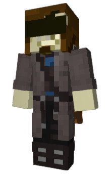 Minecraft скин по нику TrenchcoatCraig