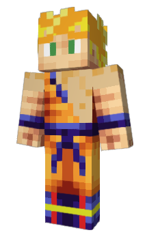 Minecraft skin GoKu98