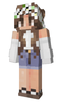 Minecraft skin kawaiiblack