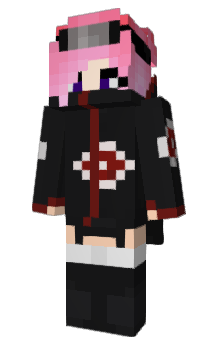 Minecraft skin ToxicClaire