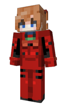 Minecraft скин по нику Evangerion