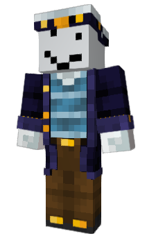 Minecraft skin SnowMan_42