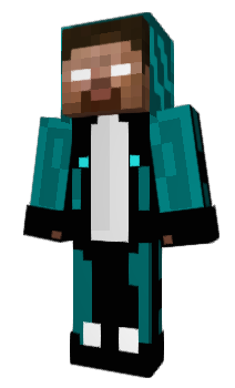 Minecraft скин по нику Herobrain4