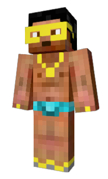 Minecraft skin HIDF