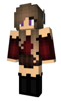 Minecraft skin BadGal