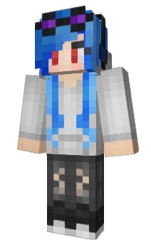 Minecraft skin Mixhelle