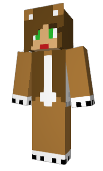 Minecraft skin UnicornGal