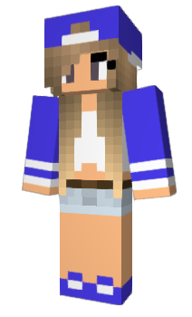 Minecraft скін по ніку Girl4Life