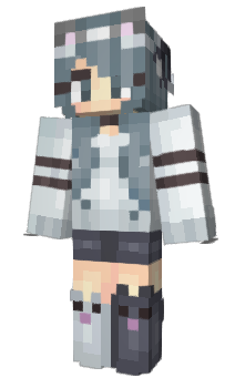 Minecraft skin popplia
