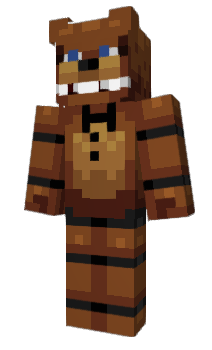 Minecraft skin FreddyFazbear87