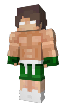 Minecraft skin Green_Cod