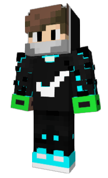 Minecraft скин по нику XMNF