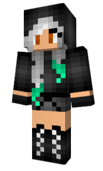 Minecraft скін по ніку girlwolf