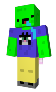 Minecraft skin Greeny_YT12