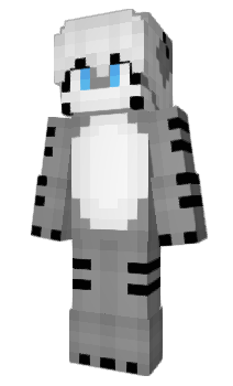 Minecraft skin monochr