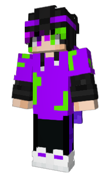 Minecraft скин по нику oAmetistaVT