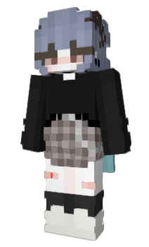 Minecraft скин по нику Zombietitan_8_