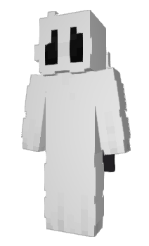 Minecraft skin Sheet_Ghost