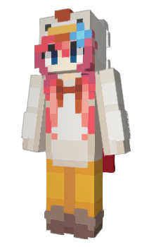 Minecraft skin MikuIzayoi