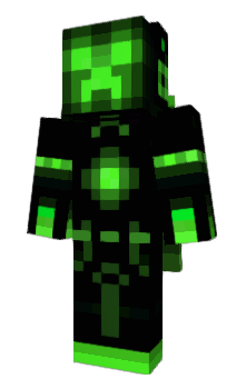 Minecraft скин по нику OfficiallyCreepy