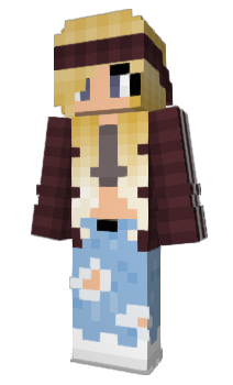 Minecraft skin Girlcrafter1