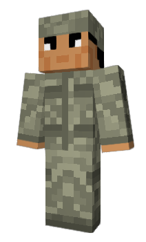 Minecraft skin Militard