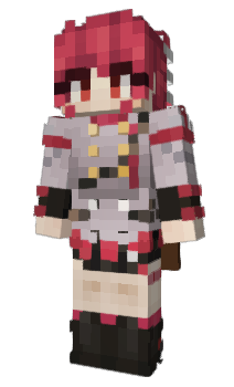 Minecraft skin halfinhalf