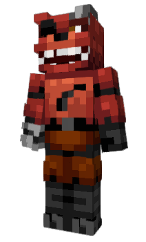Minecraft skin WitheredFoxy