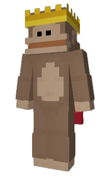 Minecraft скин по нику CuriousMonkE