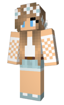 Minecraft скін по ніку Rikkepigen