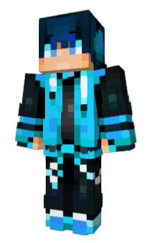 Minecraft skin bluedoy