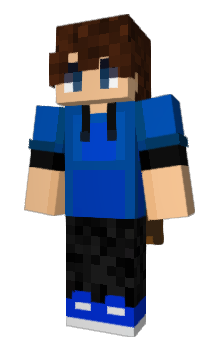 Minecraft скин по нику Bluooze