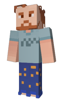 Minecraft skin Asmongold