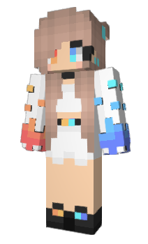 Minecraft skin Hillari